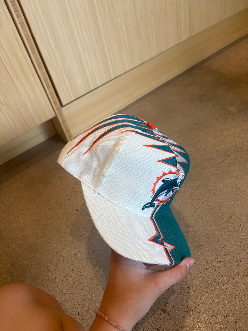 MIAMI DOLPHINS Rare NFL Vintage Starter cap Pro Line Shockwave 1990’s - Picture 7 of 11